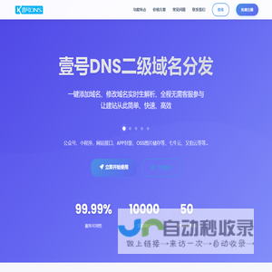 壹号DNS - 专业的二级域名解析服务